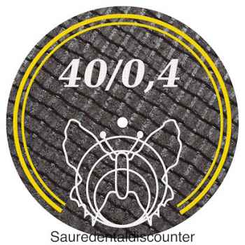 Trennscheiben f. Legier. NE-und Edelmetalle 40/0,4 Inh. 20 St