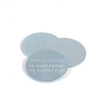 Haftplatten 35x1,5mm für Splitex®,AdessoSplit®,Quicksplit® Inh. 100St