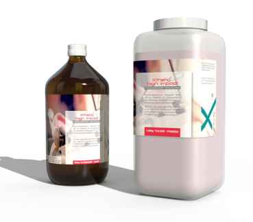 Xthetic® high impact Prothesenkunststoff,Kurzzeit-Heißpolymerisat  ohne Flüssigkeit.