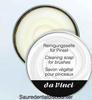 Reinigungsseife für Pinsel,  85g Dose