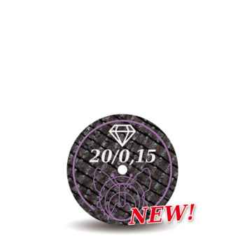 Diamant-trennscheiben für Keramik und Zirkon  20/0,15 BF 10 Stück