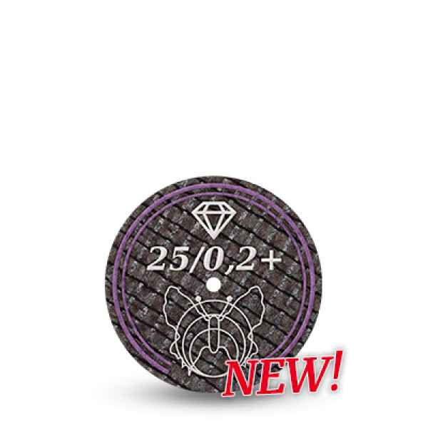 Diamant trennscheiben 25/0,2+BF Inh. 10 St.