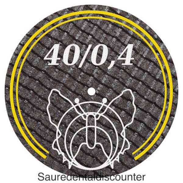 Trennscheiben f. Legier. NE-und Edelmetalle 40/0,4 Inh. 20 St