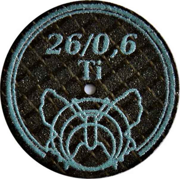 Trennscheiben für Titan und Kunststoff 26/0,6 Ti Inh. 20 St