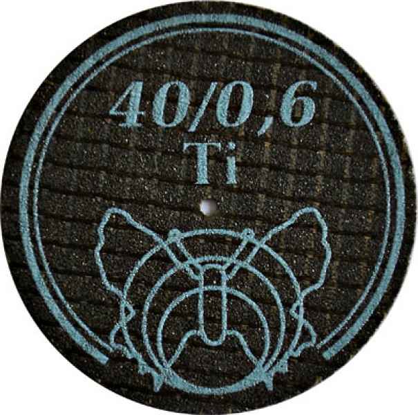 Trennscheiben für Titan und Kunststoff 40/0,6 Ti Inh. 20 St